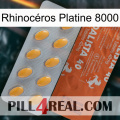 Rhinocéros Platine 8000 43